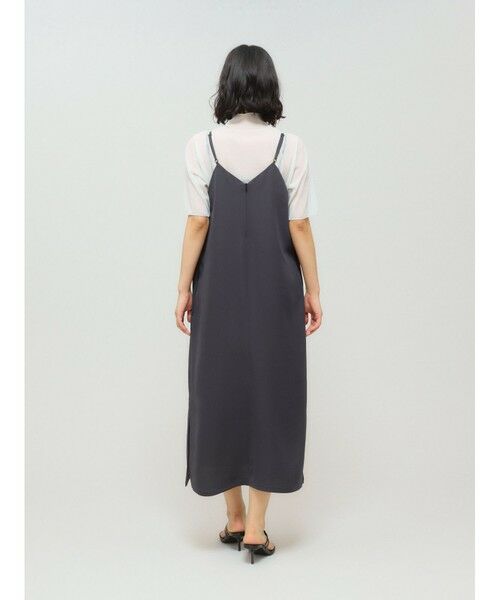 MIDIUMISOLID / ミディウミソリッド ロング・マキシ丈ワンピース | MIDIUMISOLID for Ladies 2WAYキャミソールワンピース | 詳細19