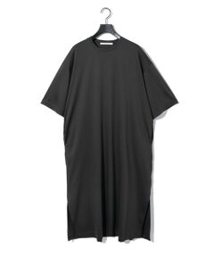 MIDIUMISOLID / ミディウミソリッド ロング・マキシ丈ワンピース | MIDIUMISOLID for Ladies リラックススリットワンピース
