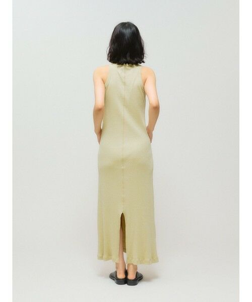 MIDIUMISOLID / ミディウミソリッド ロング・マキシ丈ワンピース | MIDIUMISOLID for Ladies パットリブワンピース | 詳細6