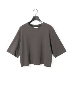 MIDIUMISOLID / ミディウミソリッド カットソー | MIDIUMISOLID for Ladies スウェットショートプルオーバー