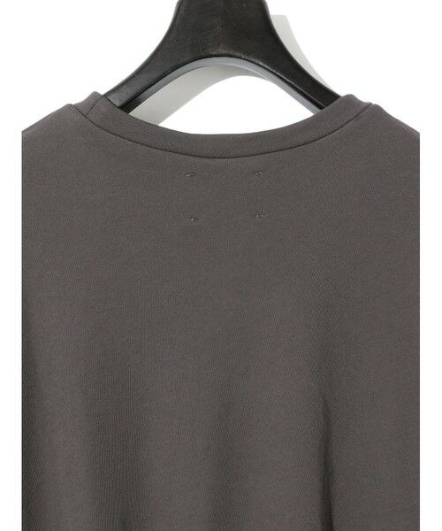 MIDIUMISOLID / ミディウミソリッド カットソー | MIDIUMISOLID for Ladies スウェットショートプルオーバー | 詳細16