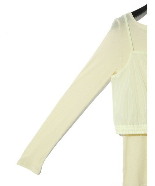 MIDIUMISOLID / ミディウミソリッド カットソー | MIDIUMISOLID for Ladies キャミソールトップスアンサンブル | 詳細4