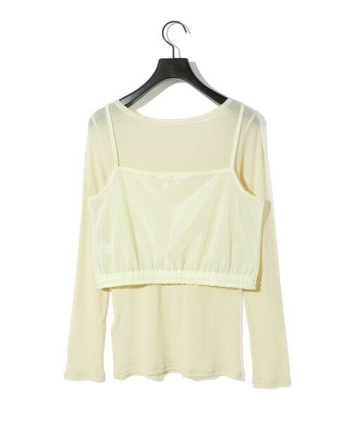 MIDIUMISOLID / ミディウミソリッド カットソー | MIDIUMISOLID for Ladies キャミソールトップスアンサンブル | 詳細6