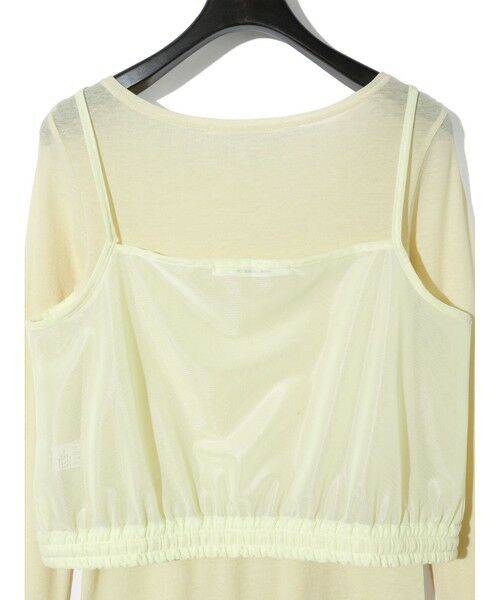 MIDIUMISOLID / ミディウミソリッド カットソー | MIDIUMISOLID for Ladies キャミソールトップスアンサンブル | 詳細7