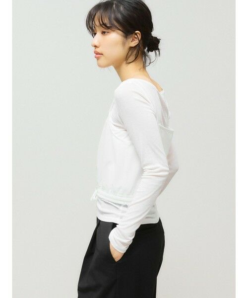 MIDIUMISOLID / ミディウミソリッド カットソー | MIDIUMISOLID for Ladies キャミソールトップスアンサンブル | 詳細16