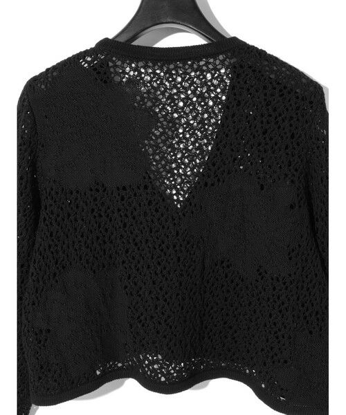 MIDIUMISOLID / ミディウミソリッド ニット・セーター | MIDIUMISOLID for Ladies レースメッシュカーディガン | 詳細17