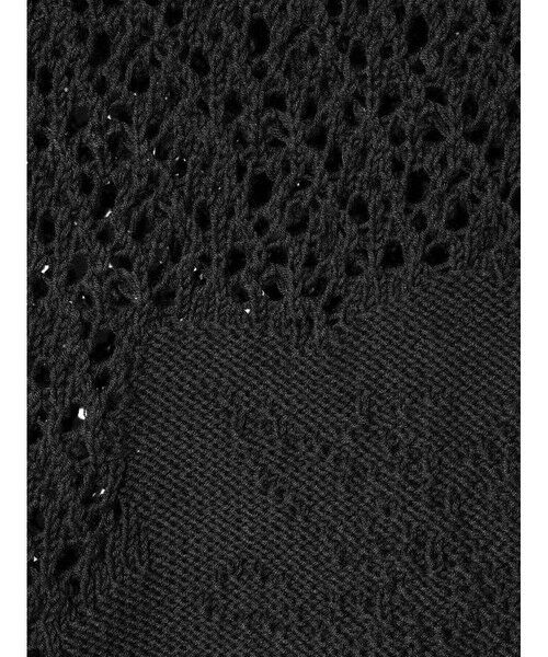 MIDIUMISOLID / ミディウミソリッド ニット・セーター | MIDIUMISOLID for Ladies レースメッシュカーディガン | 詳細10