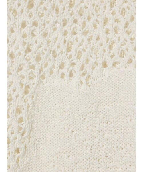 MIDIUMISOLID / ミディウミソリッド ベスト | MIDIUMISOLID for Ladies レースリブベスト | 詳細2