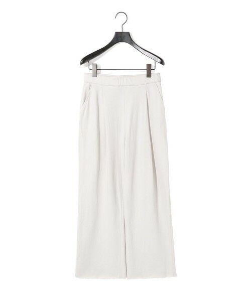 MIDIUMISOLID / ミディウミソリッド その他パンツ | MIDIUMISOLID for Ladies スウェットタックフレアパンツ | 詳細2