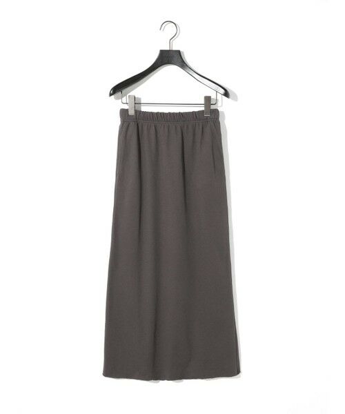 MIDIUMISOLID / ミディウミソリッド ミニ・ひざ丈スカート | MIDIUMISOLID for Ladies スウェットフレアロングスカート | 詳細11