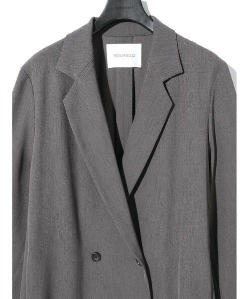 SALE品!MIDIUMISOLID(ミディウミソリッド)ライトワイドジャケット MARcourt｜MIDIUMISOLID for Ladies ライトワイドジャケット