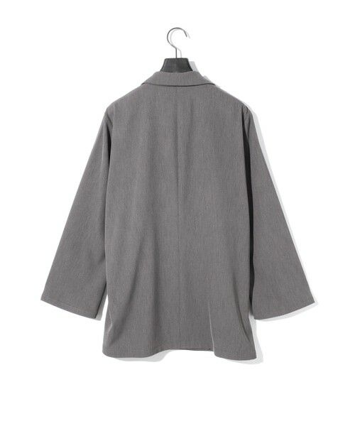 美品 MIDIUMISOLID ライトワイドジャケット テーラード ダブル MARcourt｜MIDIUMISOLID for Ladies ライトワイドジャケット