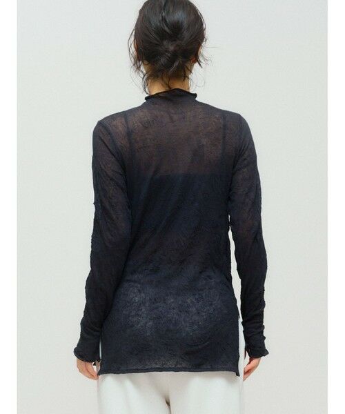 MIDIUMISOLID / ミディウミソリッド カットソー | MIDIUMISOLID for Ladies シアーハイネックインナー | 詳細7