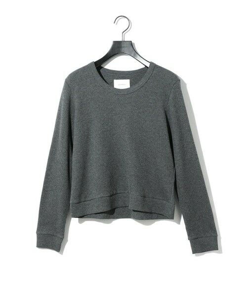 MIDIUMISOLID / ミディウミソリッド カットソー | MIDIUMISOLID for Ladies Uネックワッフルプルオーバー | 詳細9