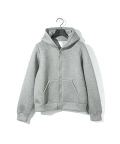 MIDIUMISOLID / ミディウミソリッド カットソー | MIDIUMISOLID for Ladies シアーダブルニットジップパーカー