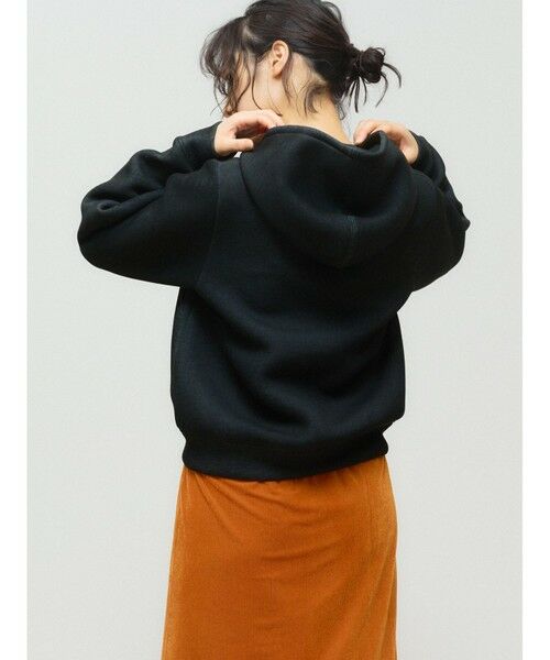 MIDIUMISOLID / ミディウミソリッド カットソー | MIDIUMISOLID for Ladies シアーダブルニットジップパーカー | 詳細5