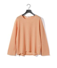 MIDIUMISOLID / ミディウミソリッド カットソー | MIDIUMISOLID for Ladies シアーワッフルプルオーバー