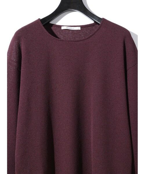 MIDIUMISOLID / ミディウミソリッド カットソー | MIDIUMISOLID for Ladies シアーワッフルプルオーバー | 詳細10