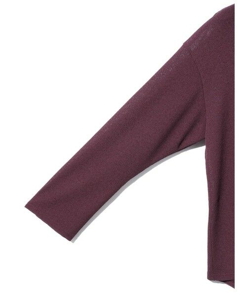 MIDIUMISOLID / ミディウミソリッド カットソー | MIDIUMISOLID for Ladies シアーワッフルプルオーバー | 詳細11