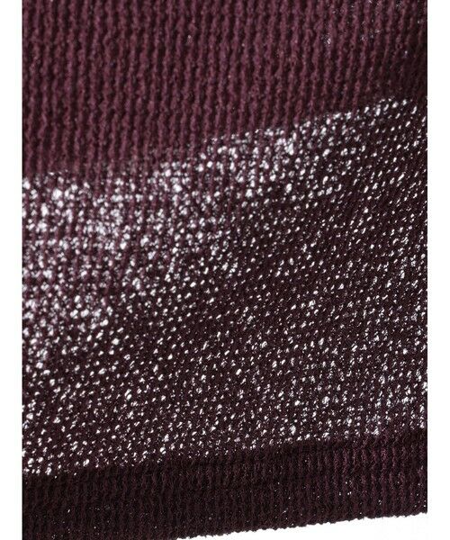 MIDIUMISOLID / ミディウミソリッド カットソー | MIDIUMISOLID for Ladies シアーワッフルプルオーバー | 詳細15