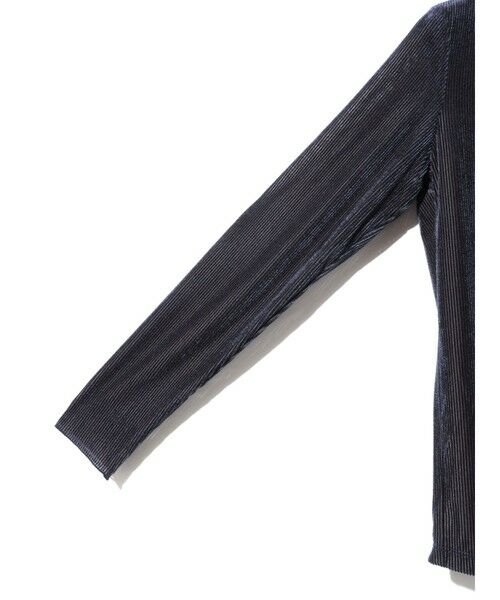 MIDIUMISOLID / ミディウミソリッド カットソー | MIDIUMISOLID for Ladies シアーベロアリブトップス | 詳細14