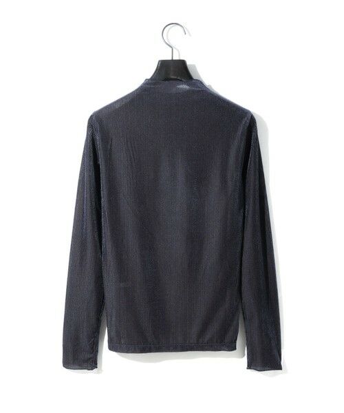 MIDIUMISOLID / ミディウミソリッド カットソー | MIDIUMISOLID for Ladies シアーベロアリブトップス | 詳細16