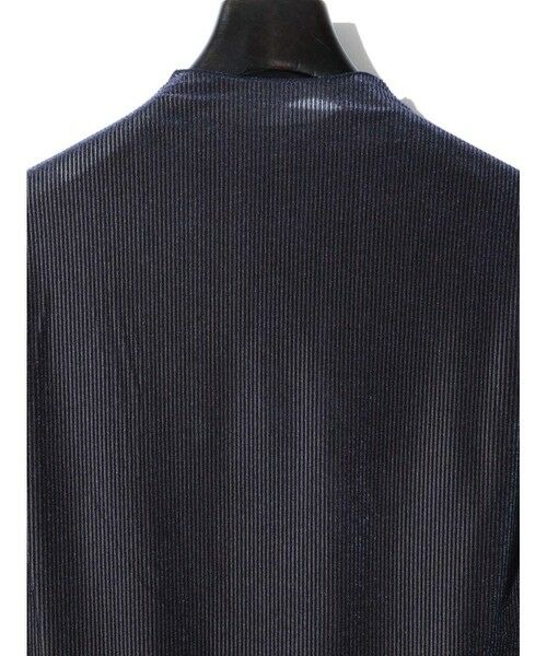 MIDIUMISOLID / ミディウミソリッド カットソー | MIDIUMISOLID for Ladies シアーベロアリブトップス | 詳細17