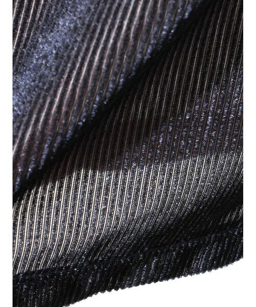 MIDIUMISOLID / ミディウミソリッド カットソー | MIDIUMISOLID for Ladies シアーベロアリブトップス | 詳細18