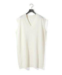 MIDIUMISOLID / ミディウミソリッド ベスト | MIDIUMISOLID 和紙ウールビッグベスト