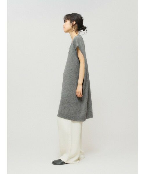 MIDIUMISOLID / ミディウミソリッド ベスト | MIDIUMISOLID 和紙ウールビッグベスト | 詳細11