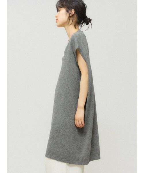 MIDIUMISOLID / ミディウミソリッド ベスト | MIDIUMISOLID 和紙ウールビッグベスト | 詳細7