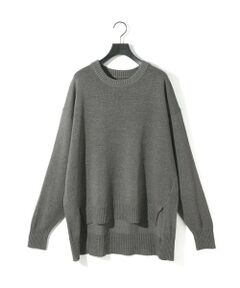 MIDIUMISOLID / ミディウミソリッド ニット・セーター | MIDIUMISOLID 和紙ウールプルオーバー