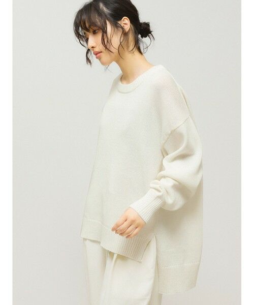 MIDIUMISOLID / ミディウミソリッド ニット・セーター | MIDIUMISOLID 和紙ウールプルオーバー | 詳細2