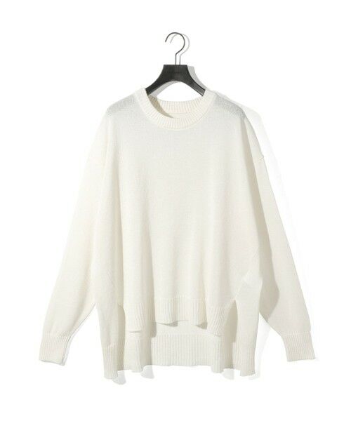 MIDIUMISOLID / ミディウミソリッド ニット・セーター | MIDIUMISOLID 和紙ウールプルオーバー | 詳細17