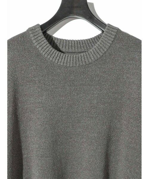 MIDIUMISOLID / ミディウミソリッド ニット・セーター | MIDIUMISOLID 和紙ウールプルオーバー | 詳細20