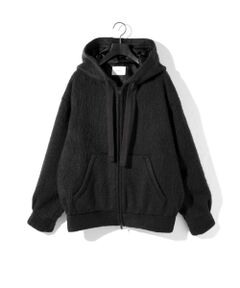 MIDIUMISOLID / ミディウミソリッド その他アウター | MIDIUMISOLID Men’s シャギージップアップパーカー