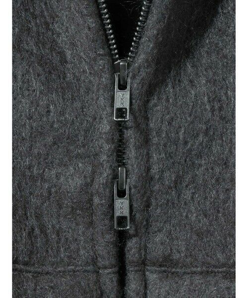 MIDIUMISOLID / ミディウミソリッド その他アウター | MIDIUMISOLID Men’s シャギージップアップパーカー | 詳細11