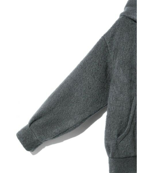 MIDIUMISOLID / ミディウミソリッド その他アウター | MIDIUMISOLID Men’s シャギージップアップパーカー | 詳細13