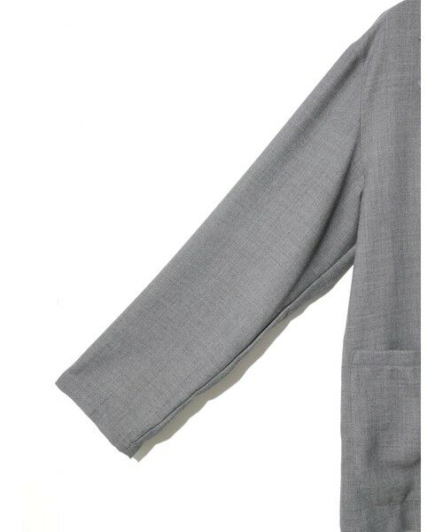 MIDIUMISOLID / ミディウミソリッド テーラードジャケット | MIDIUMISOLID Men’s パッチポケットシャツジャケット | 詳細12