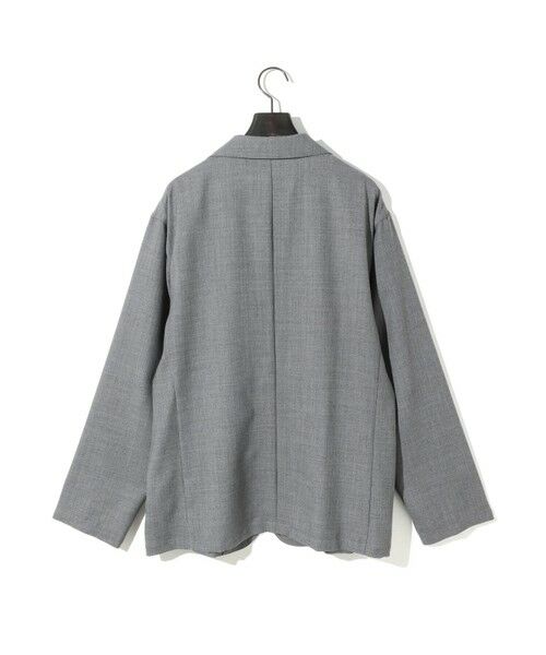 MIDIUMISOLID / ミディウミソリッド テーラードジャケット | MIDIUMISOLID Men’s パッチポケットシャツジャケット | 詳細14