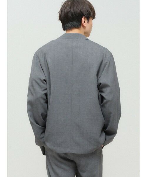 MIDIUMISOLID / ミディウミソリッド テーラードジャケット | MIDIUMISOLID Men’s パッチポケットシャツジャケット | 詳細6