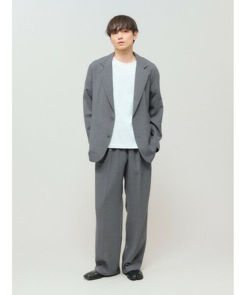 MIDIUMISOLID / ミディウミソリッド テーラードジャケット | MIDIUMISOLID Men’s パッチポケットシャツジャケット | 詳細7