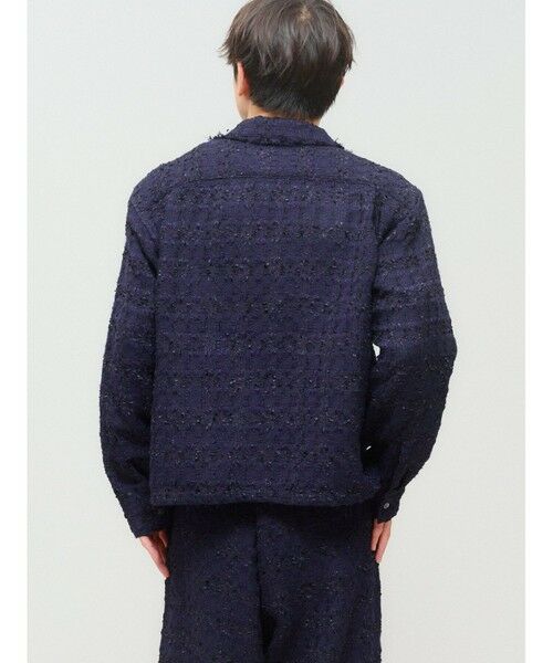MIDIUMISOLID / ミディウミソリッド その他アウター | MIDIUMISOLID Men’s ブライトツイードブルゾン | 詳細4