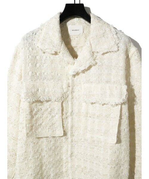 MIDIUMISOLID / ミディウミソリッド その他アウター | MIDIUMISOLID Men’s ブライトツイードブルゾン | 詳細10
