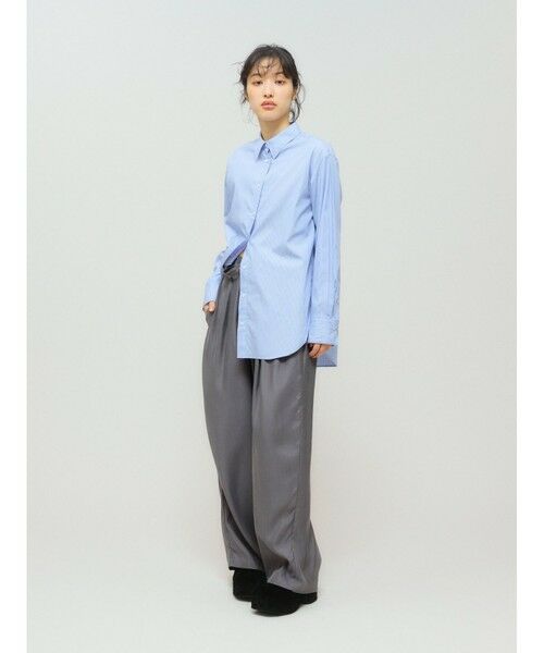 MIDIUMISOLID / ミディウミソリッド シャツ・ブラウス | MIDIUMISOLID for Ladies ベーシックシャツ | 詳細7