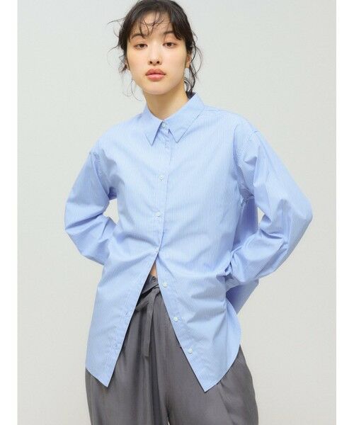 MIDIUMISOLID / ミディウミソリッド シャツ・ブラウス | MIDIUMISOLID for Ladies ベーシックシャツ | 詳細3