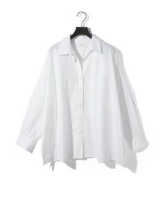 MIDIUMISOLID / ミディウミソリッド シャツ・ブラウス | MIDIUMISOLID for Ladies スキッパーポンチョシャツ