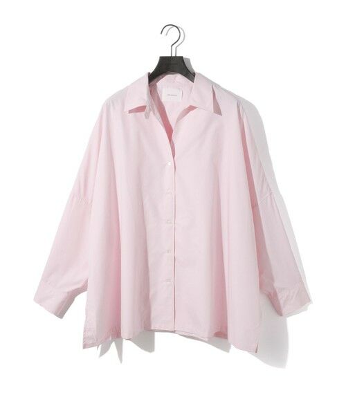 MIDIUMISOLID / ミディウミソリッド シャツ・ブラウス | MIDIUMISOLID for Ladies スキッパーポンチョシャツ | 詳細2