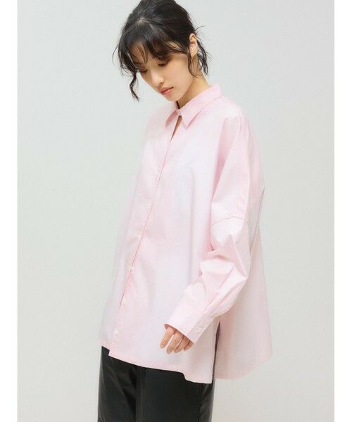 MIDIUMISOLID / ミディウミソリッド シャツ・ブラウス | MIDIUMISOLID for Ladies スキッパーポンチョシャツ | 詳細4