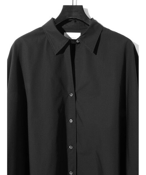 MIDIUMISOLID / ミディウミソリッド シャツ・ブラウス | MIDIUMISOLID for Ladies スキッパーポンチョシャツ | 詳細16